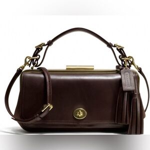 NEW WITH TAGS Coach Legacy Polished Retro Pinnacle Frame Bag – Style F25318